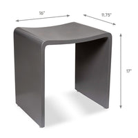 Refine M2 Designer Shower Stool - Open Box-SolutionBased