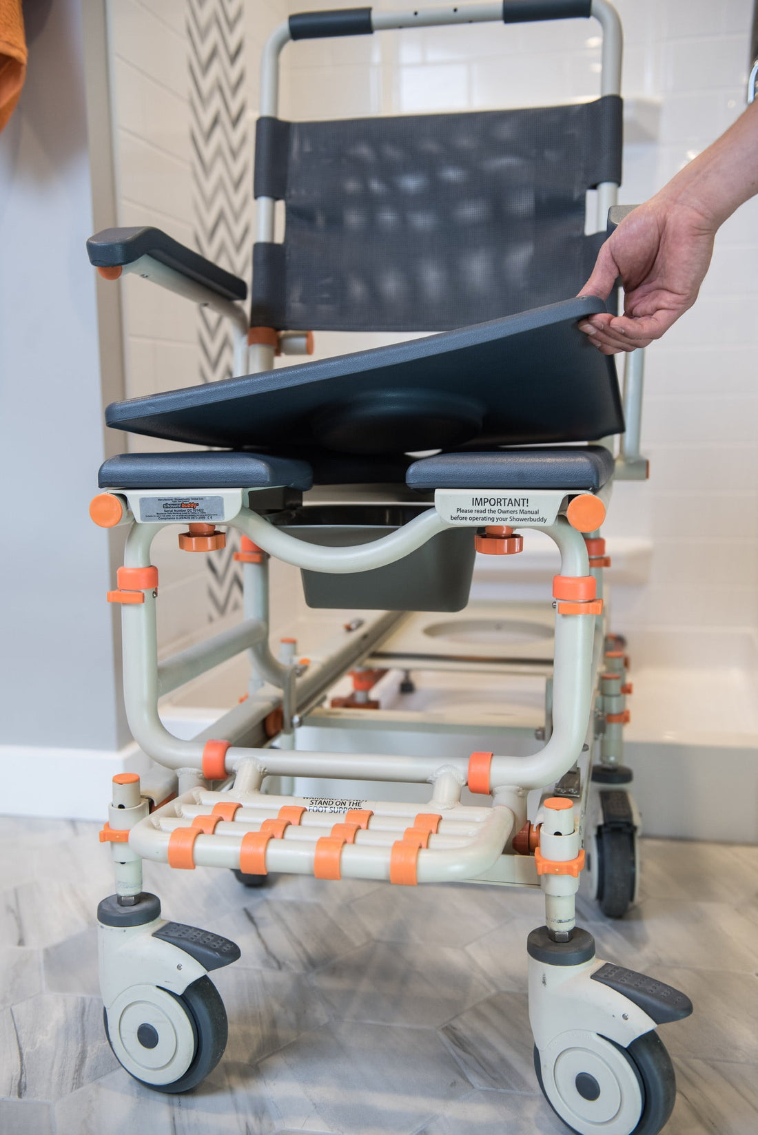 ShowerBuddy Seat Cushion Overlay (SB1-SB3T)