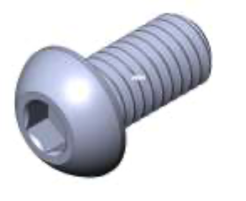 M6x14 stainless steel button head hex screw