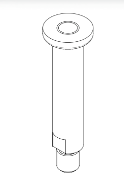 Metapal commode spacer