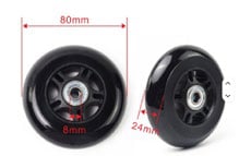 Metapal anti tipper wheel 80mm