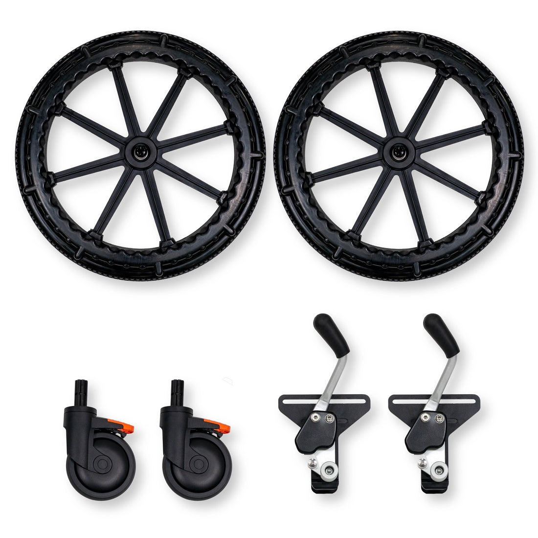 Metapal Self Propelled Wheels and Casters with brakes
