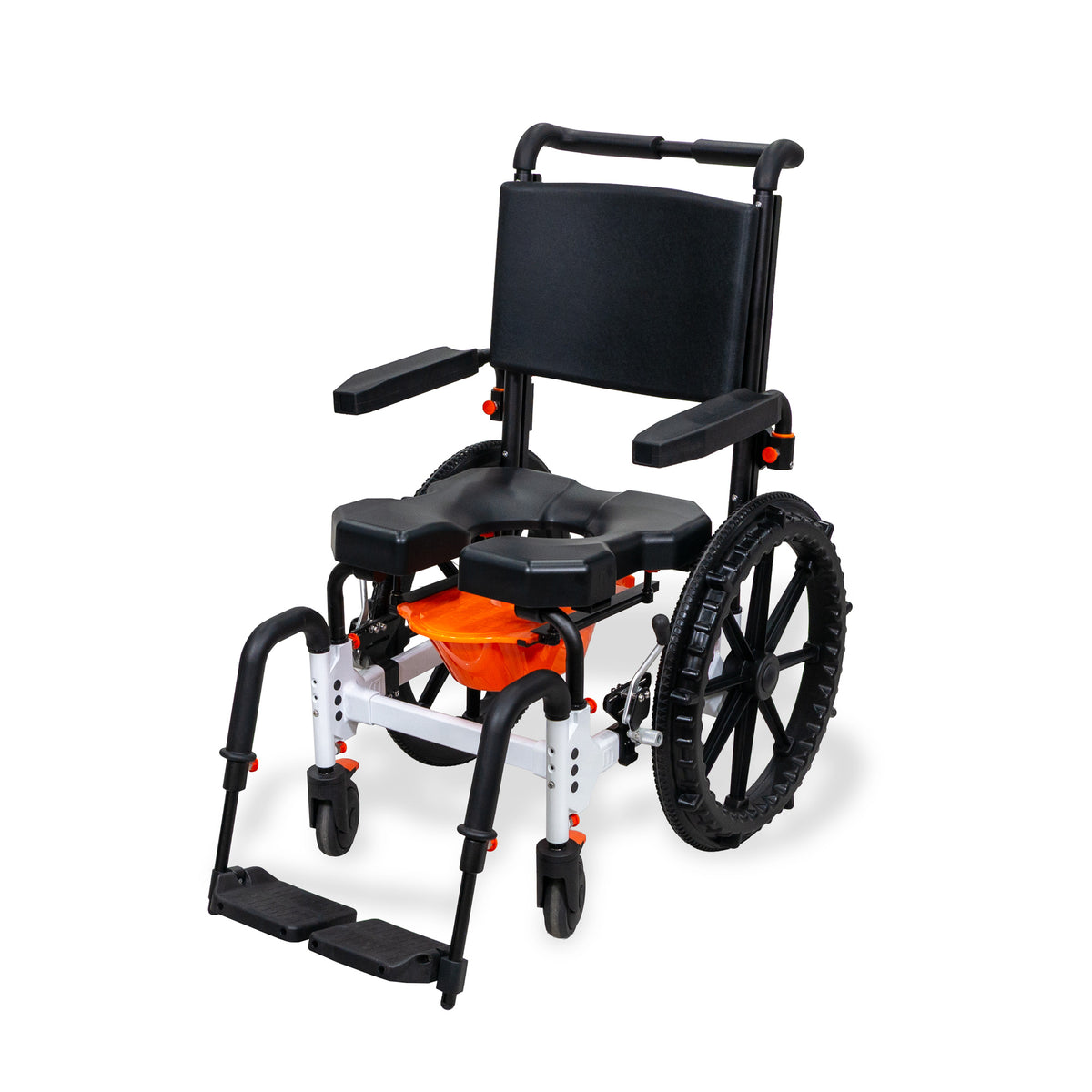 MetaPal M1-SP Self-Propelled Shower Commode Chair