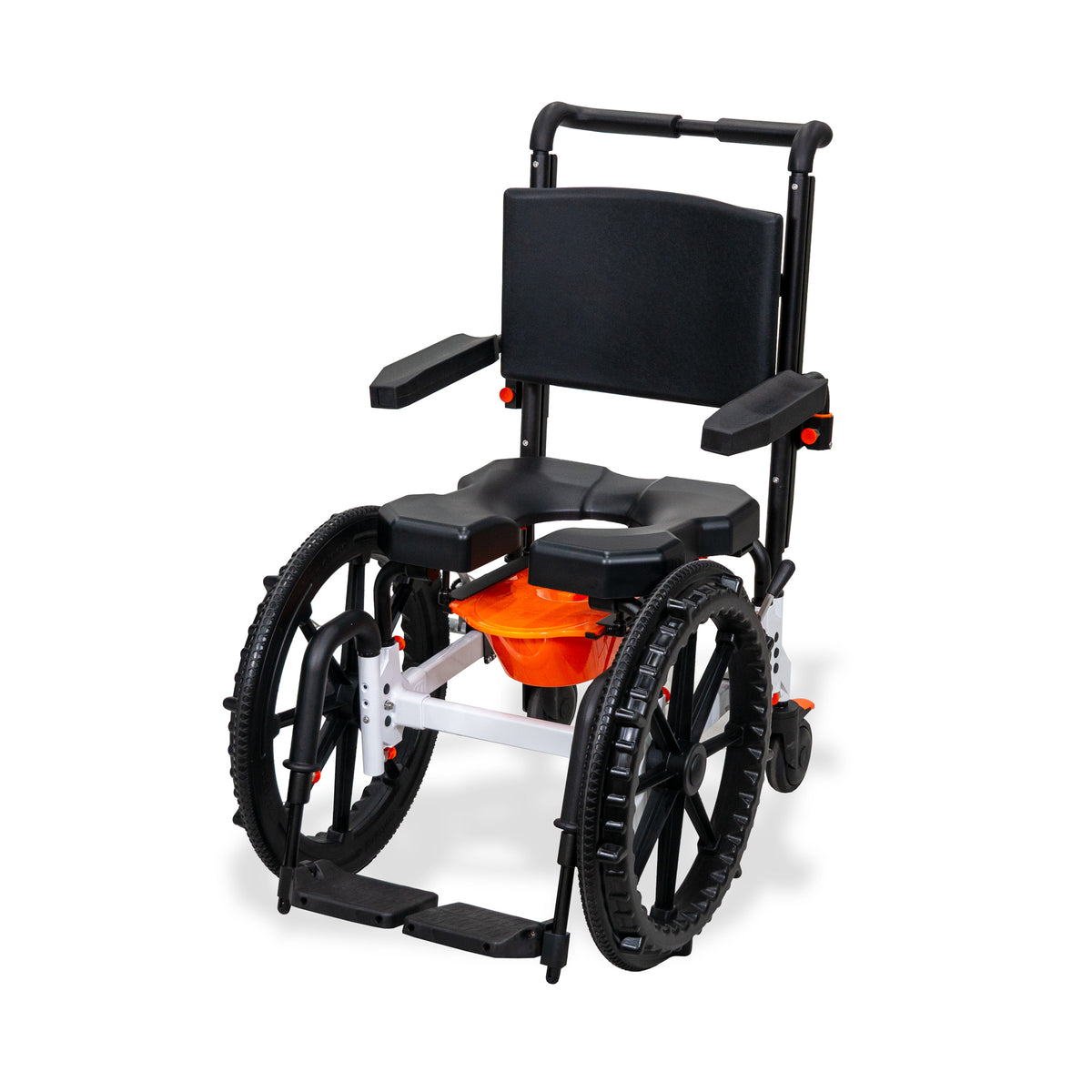MetaPal M1-SP Self-Propelled Shower Commode Chair