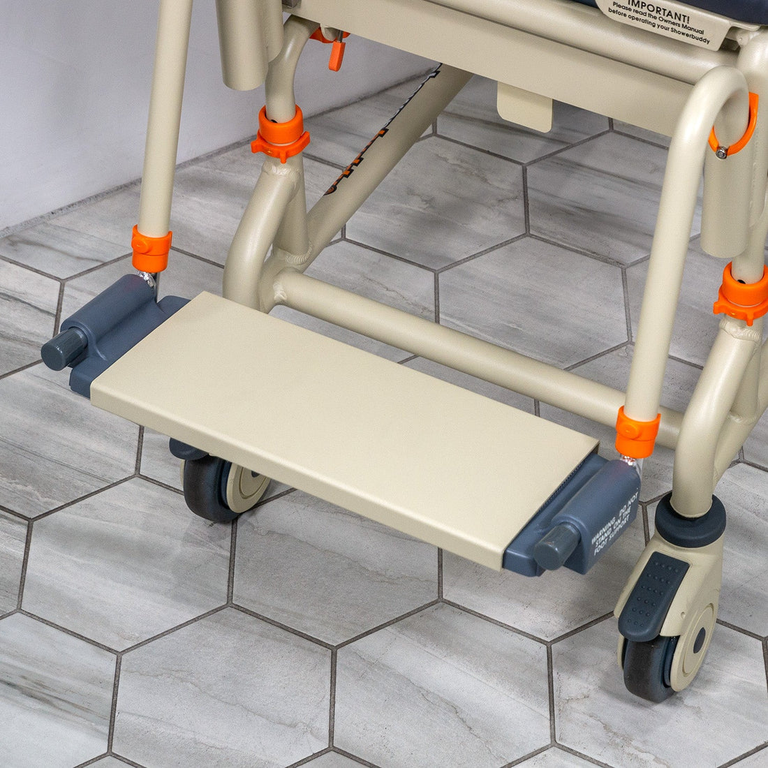 ShowerBuddy Flat Foot Plate 26" - SB6C26