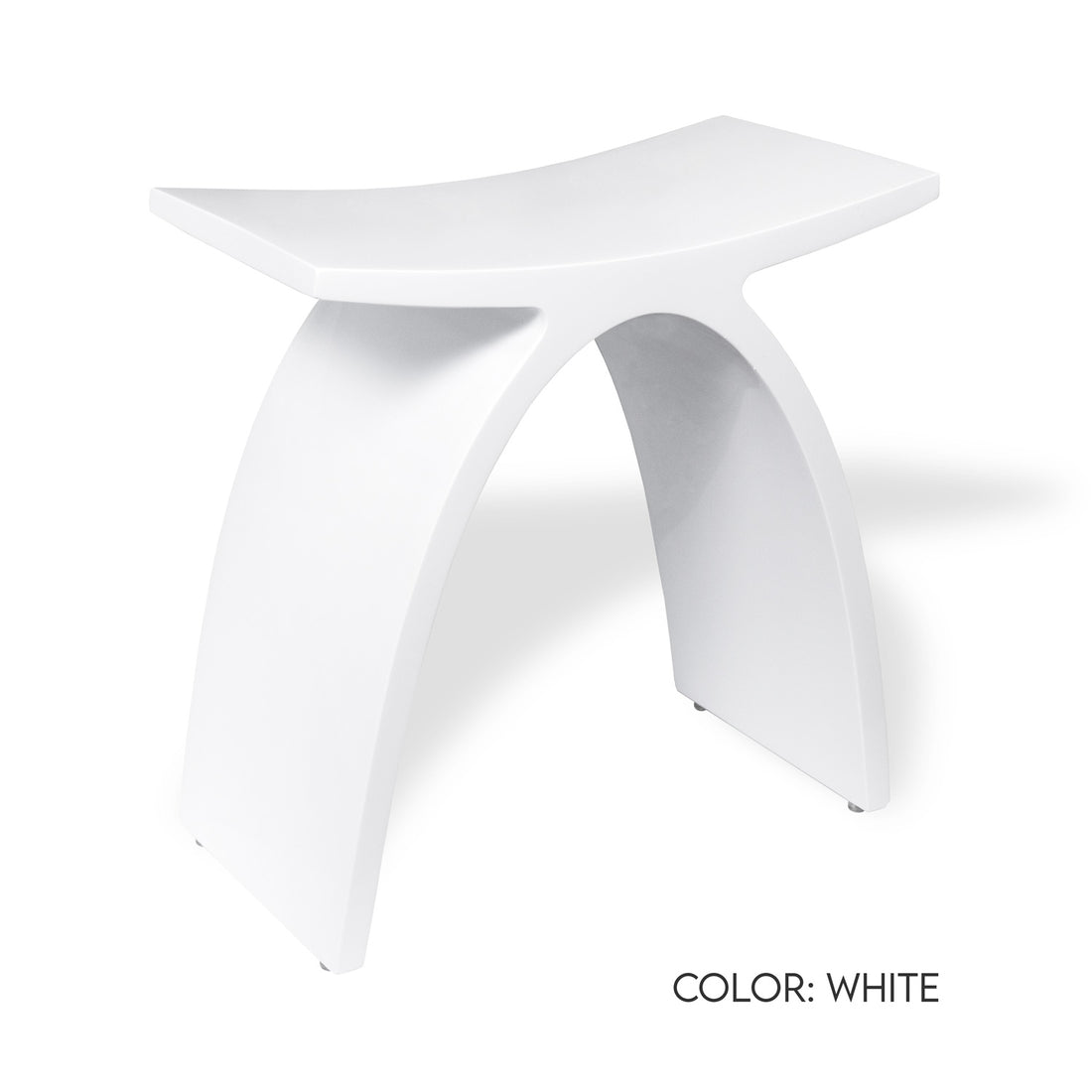 SolutionBased Refine RM1 Designer Shower Stool - Open Box