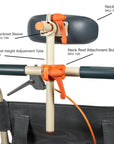 ShowerBuddy Neck Rest Attachment Bracket - SB2T, SB3T-SolutionBased