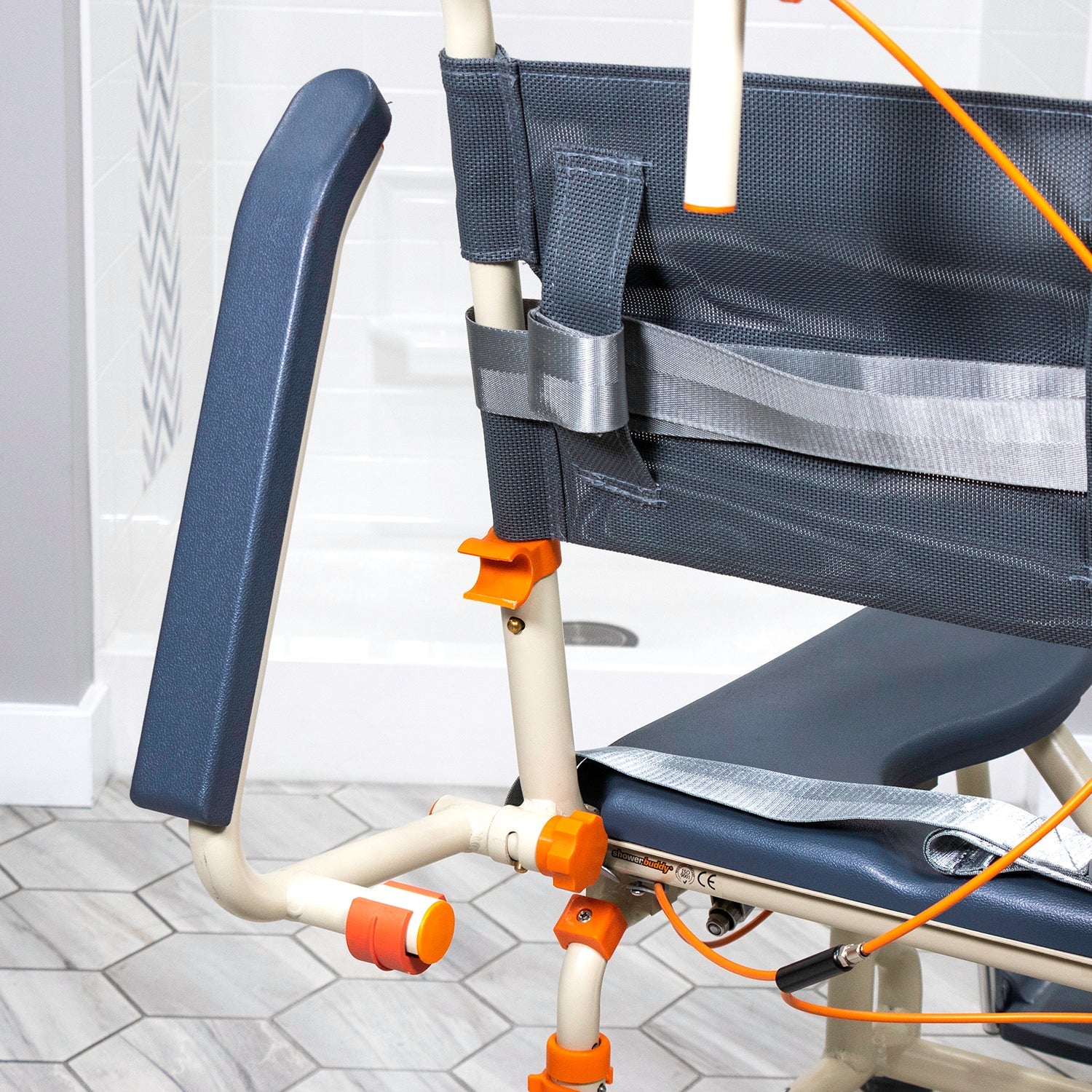 SB3T Roll-In Shower Chair with Tilt-SolutionBased