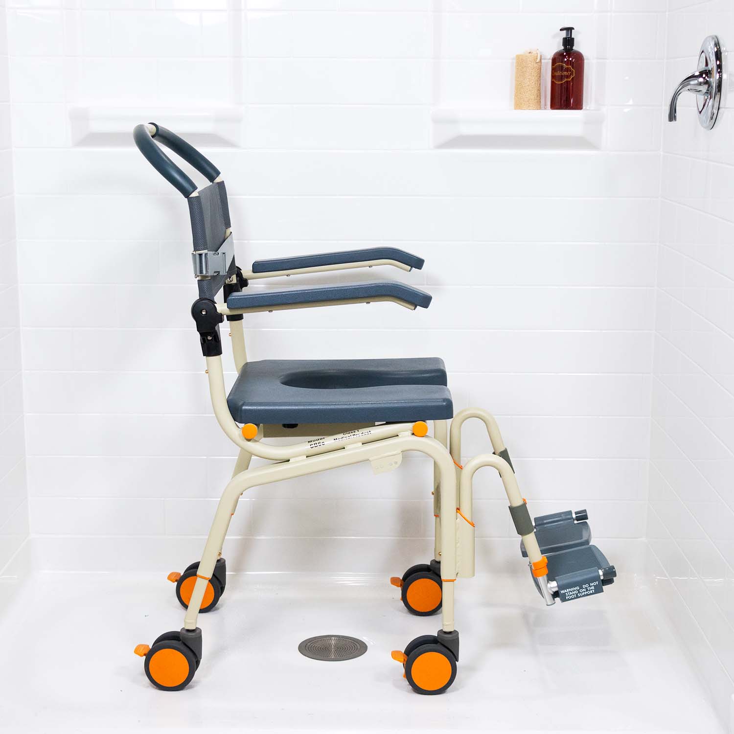 ShowerBuddy SB6C Roll-in shower chair-SolutionBased